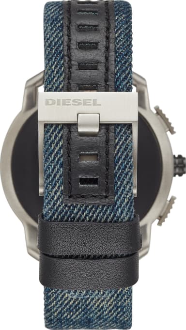Diesel Axial smartwatch 48 mm (rostfri/blå)