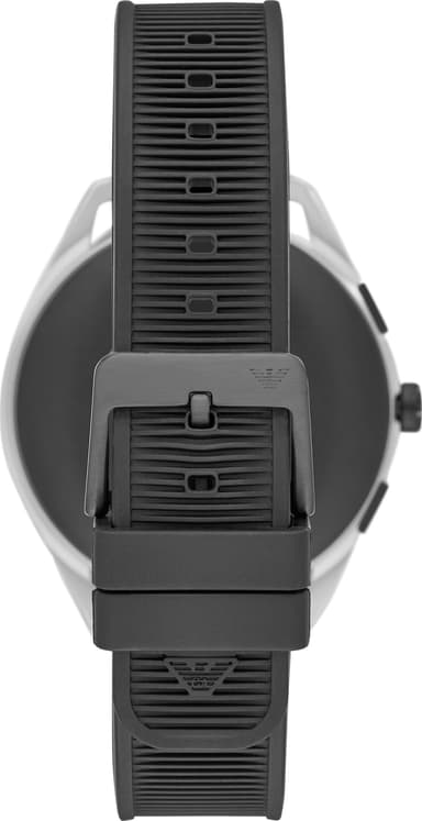 Emporio Armani Connected Matteo Gen. 5 smartwatch 44 mm (silver/svart)