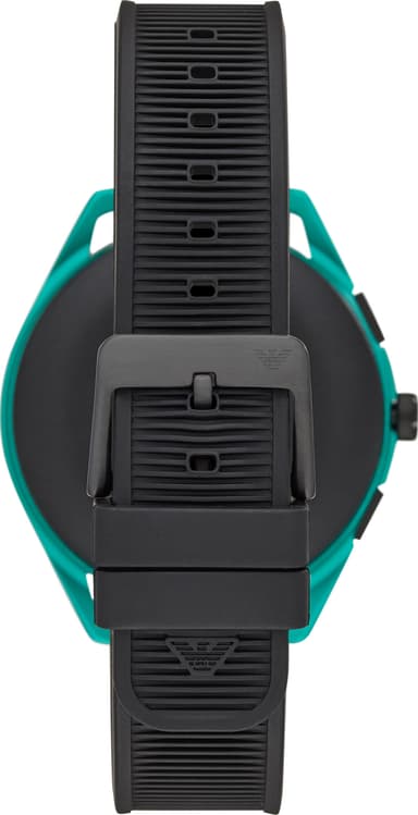 Emporio Armani Connected Matteo Gen. 5 smartwatch 44 mm (turkos/svart)