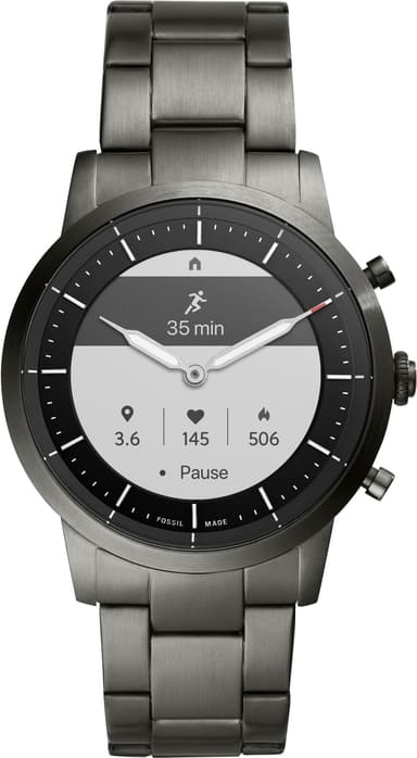 Fossil Collider Hybrid smartwatch 42 mm (mörkgrå)