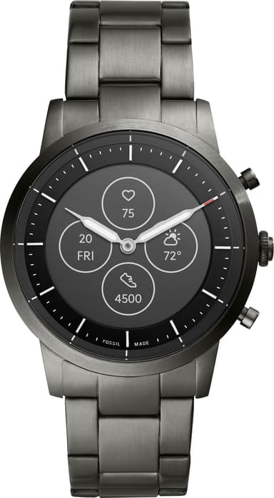 Fossil Collider Hybrid smartwatch 42 mm (mörkgrå)