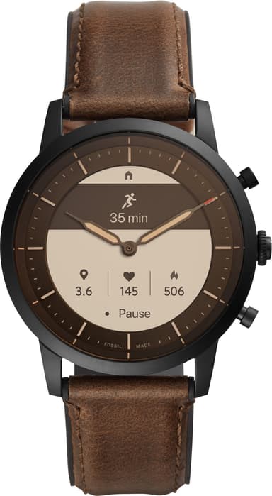 Fossil Collider Hybrid smartwatch 42 mm (brun)