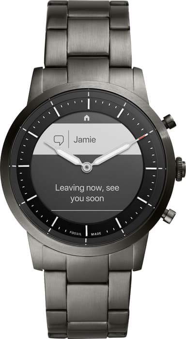 Fossil Collider Hybrid smartwatch 42 mm (mörkgrå)