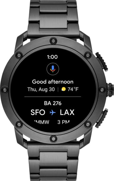 Diesel Axial smartwatch 48 mm (mörkgrå)