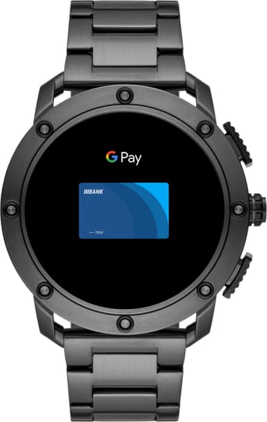 Diesel Axial smartwatch 48 mm (mörkgrå)
