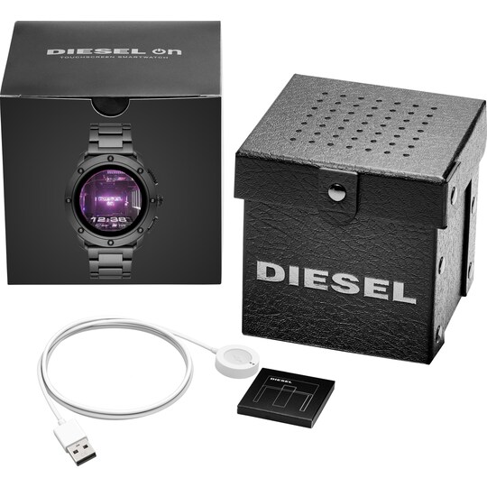 Diesel Axial smartwatch 48 mm (mörkgrå)