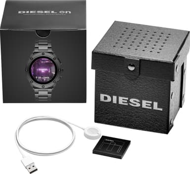 Diesel Axial smartwatch 48 mm (mörkgrå)