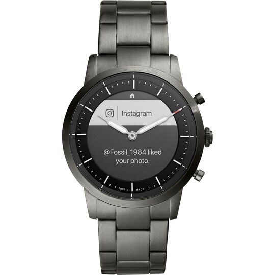 Fossil Collider Hybrid smartwatch 42 mm (mörkgrå)