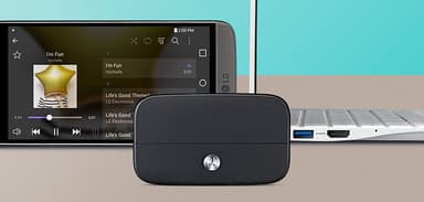 LG HiFi Plus B&O Play 32-bit DAC och förstärkare