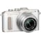 Olympus PEN E-PL8 CSC-kamera+ 14-42 mm objektiv 1442 IIR-kit (vit)