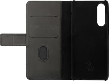 La Vie Huawei P30 plånboksfodral (espressosvart)