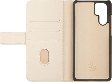 La Vie Huawei P30 Pro plånboksfodral (krämbeige)
