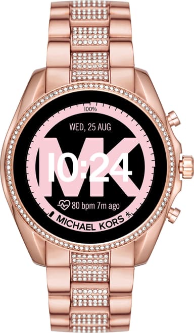 Michael Kors Access Bradshaw 2 smartwatch 44 mm (roséguld/pavé)