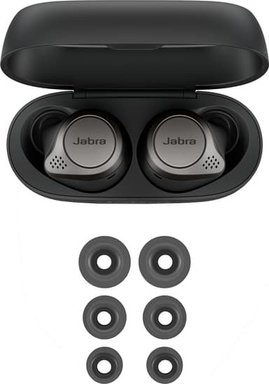 Jabra Elite 75T true wireless hörlurar (svart/titan)