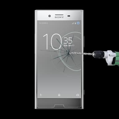 Displayskydd i glas Sony Xperia XZ Premium