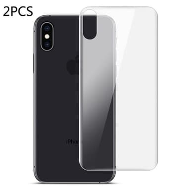 Baksidesskydd för iPhone XS Max – 2-pack - Genomskinligt