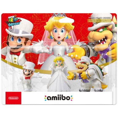 Nintendo Amiibo samlarfigurer - Super Mario Odyssey set