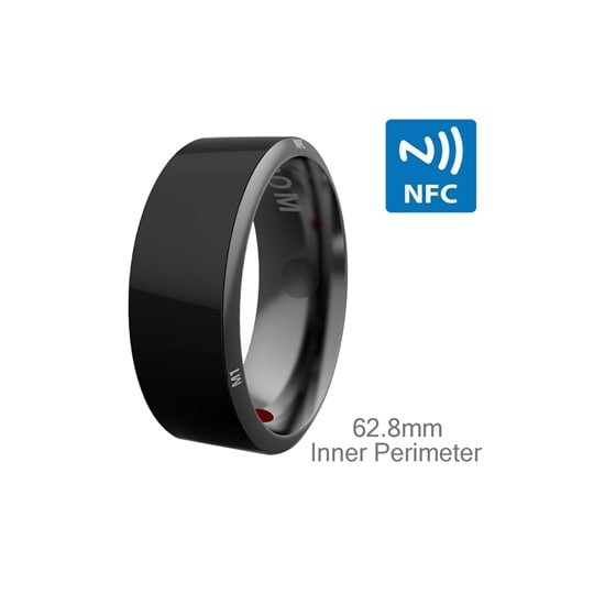 White10 Hemobllo R3 Smart Ring MJ02 Magic Finger Ring Waterproof Dust-Proof Fall-Proof for NFC Mobile Phone Android Smartphone 