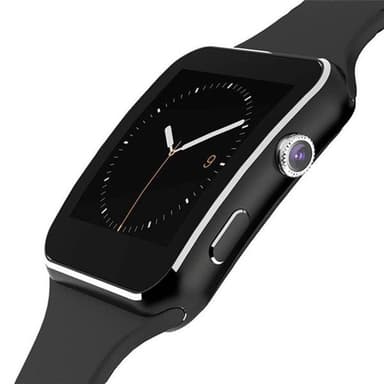 Aktivitetsklocka med Kamera Touch Screen Bluetooth iPhone / Android - Svart