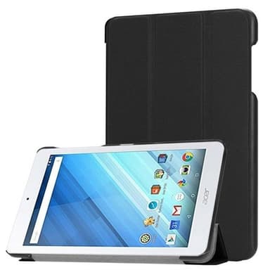 Trifold-fodral / skal för Acer Iconia One 8 B1-860 / B1-850 - Svart