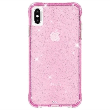 CaseMate Sheer Crystal Apple iPhone XS Max Blush Elgiganten