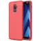 Bakskal / telefonskal Litchi Samsung Galaxy J8 2018 Röd