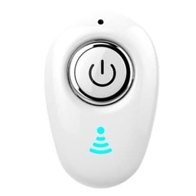 Mini in-ear öronsnäcka för smartphones -Vit