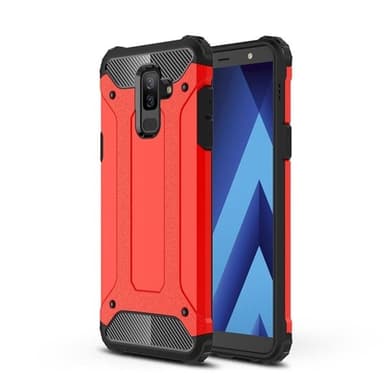Armor Bakskal / telefonskal till Samsung Galaxy A6+ 2018 Röd