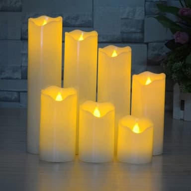 LED-Ljus med fladdrande låga 5,3x5cm