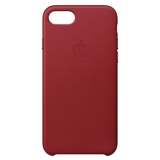 Iphone 8/SE läderfodral (röd)