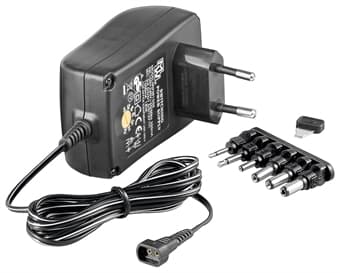 Universal laddare 3-12V 6xadapter