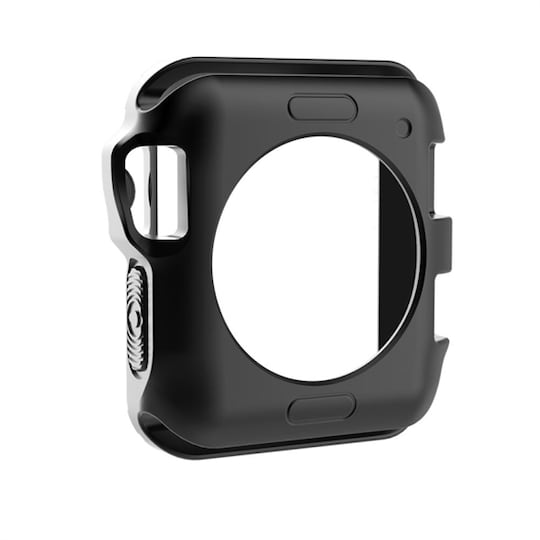 Skyddsskal TPU Apple Watch serie 1, 2 och 3 42mm - Svart