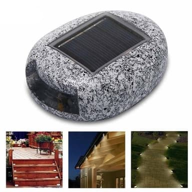 Trädgårdsbelysning Sten LED-lampa