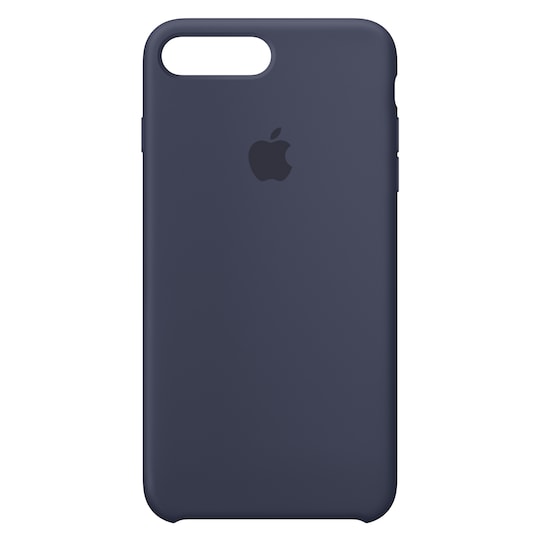 iPhone 8 Plus silikonfodral (midnattsblå)
