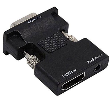 HDMI Hona till VGA+Ljud Adapter Elgiganten