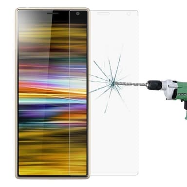 Härdad skärmskydd / displayskydd i glas till Sony Xperia 10 Plus