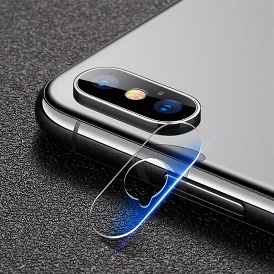 Skärmskydd härdat glas kameralins iPhone XS / X
