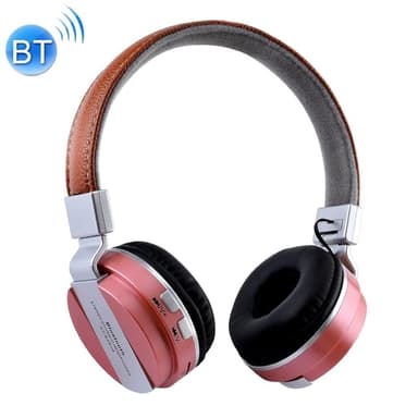 Roséguld Retro Bluetooth Headphone för Mobiltelefon