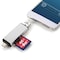 OTG Smartphone kortläsare 3i1 Type-c & Micro USB & USB 2.0 3 Portars SD / MicroSD
