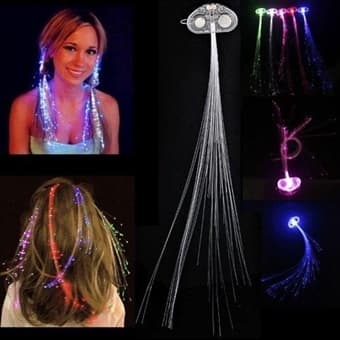 Clip-On Led Hårslingor