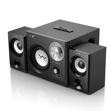 Högtalarsystem med rejäl subwoofer  bas