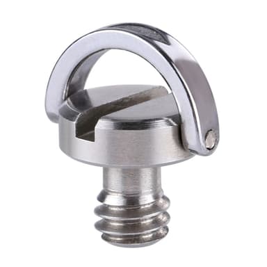 Kameraskruv 1/4" med C-ring