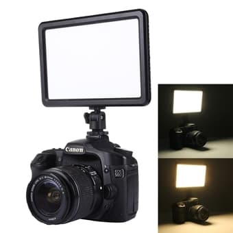 LED belysning Kamera 104 LED 850LM Dimbar