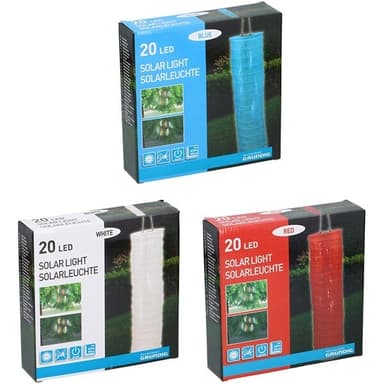 Grundig Solcellslampa LED Lykta