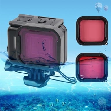 Vattentätt Kamerahus med filter GoPro Hero 7 Svart
