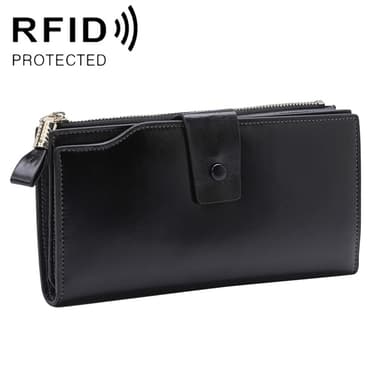 Stor Plånbok Dam - Dragkedja RFID
