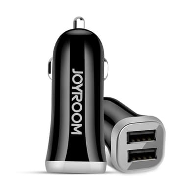JOYROOM C-M216 Dual Billaddare 3.1A Svart