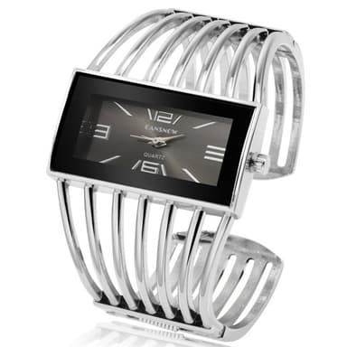 Silverklocka Dam Dial Quartz