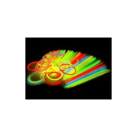 Glowsticks 100-Pack armband i Rosa färg