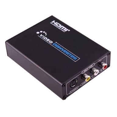 Konverterare / signalomvandlare – Från HDMI till AV + S-Video